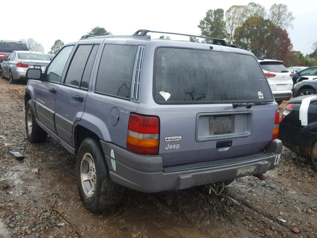 1J4EZ58S3TC153810 - 1996 JEEP GRAND CHER GRAY photo 3