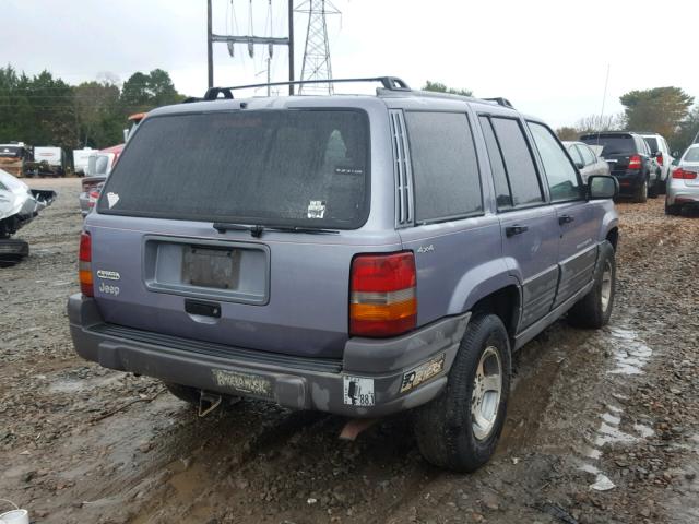 1J4EZ58S3TC153810 - 1996 JEEP GRAND CHER GRAY photo 4