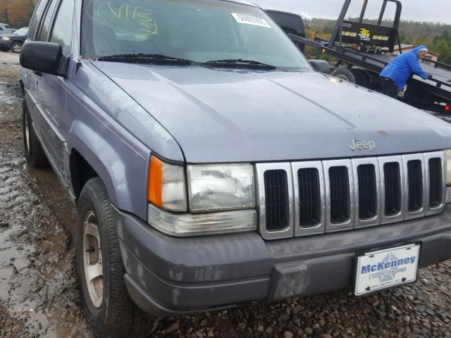 1J4EZ58S3TC153810 - 1996 JEEP GRAND CHER GRAY photo 9