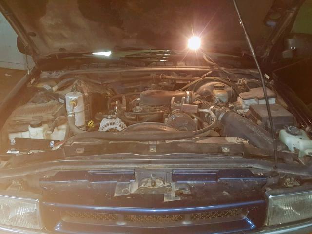 1GNDT13W3X2163200 - 1999 CHEVROLET BLAZER BLUE photo 7