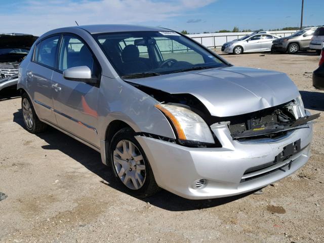 3N1AB6AP4BL671418 - 2011 NISSAN SENTRA 2.0 SILVER photo 1