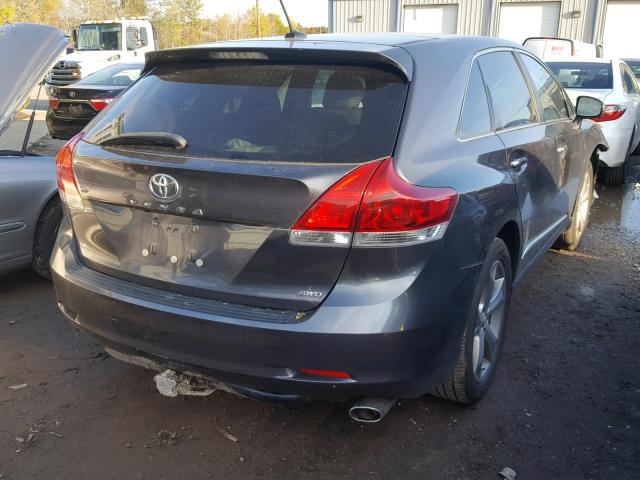 4T3BK11A59U007969 - 2009 TOYOTA VENZA BASE GRAY photo 4