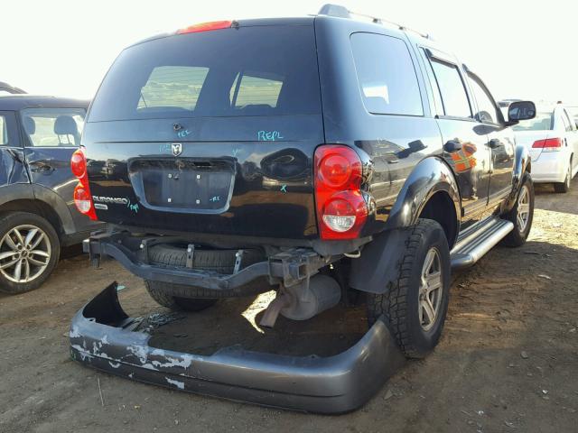 1D8HD48N55F523762 - 2005 DODGE DURANGO SL BLACK photo 4