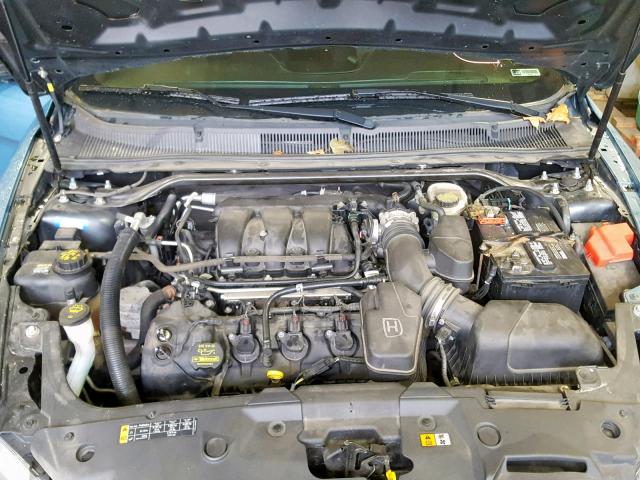 1FAHP2M89DG134745 - 2013 FORD TAURUS POL BLUE photo 7