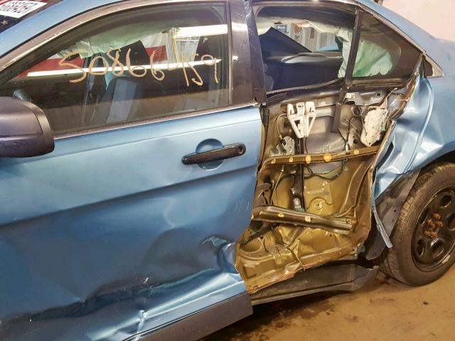 1FAHP2M89DG134745 - 2013 FORD TAURUS POL BLUE photo 9