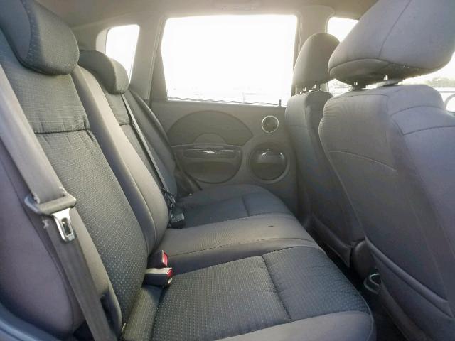 KL1TD66638B189217 - 2008 CHEVROLET AVEO BASE Mavi foto 6