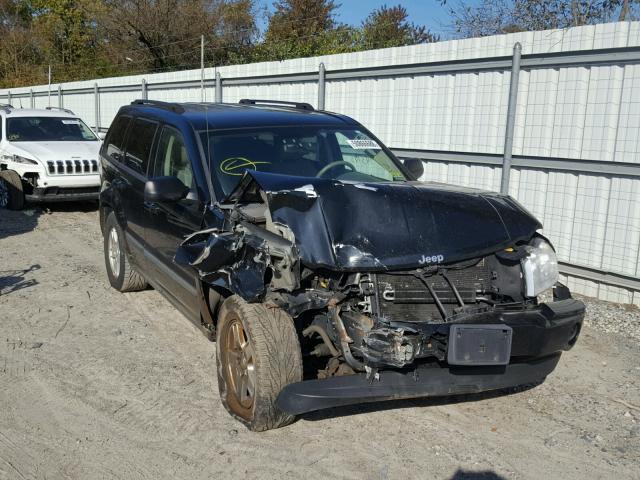 1J8GR48K77C548922 - 2007 JEEP GRAND CHER BLACK photo 1