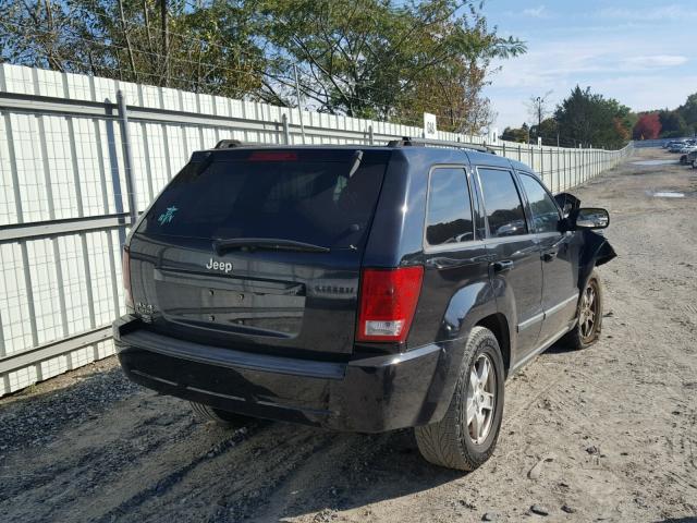 1J8GR48K77C548922 - 2007 JEEP GRAND CHER BLACK photo 4