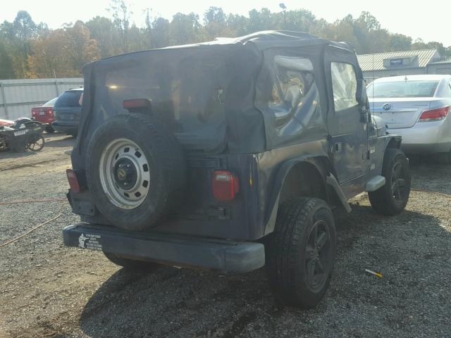 1J4FY29P7VP415422 - 1997 JEEP WRANGLER / BLUE photo 4