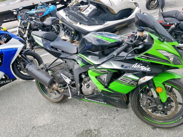 JKBZXJF16GA008798 - 2016 KAWASAKI ZX636 F GREEN photo 9