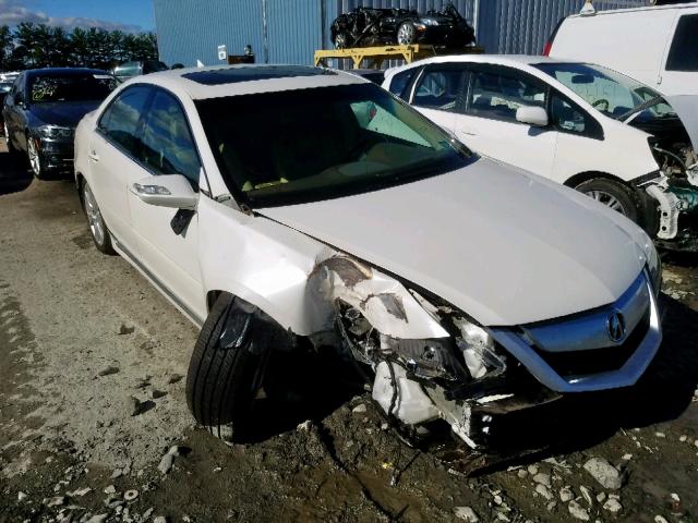 JH4KB2F64AC001581 - 2010 ACURA RL WHITE photo 1