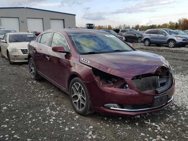 1G4G45G33GF184966 - 2016 BUICK LACROSSE S MAROON photo 1