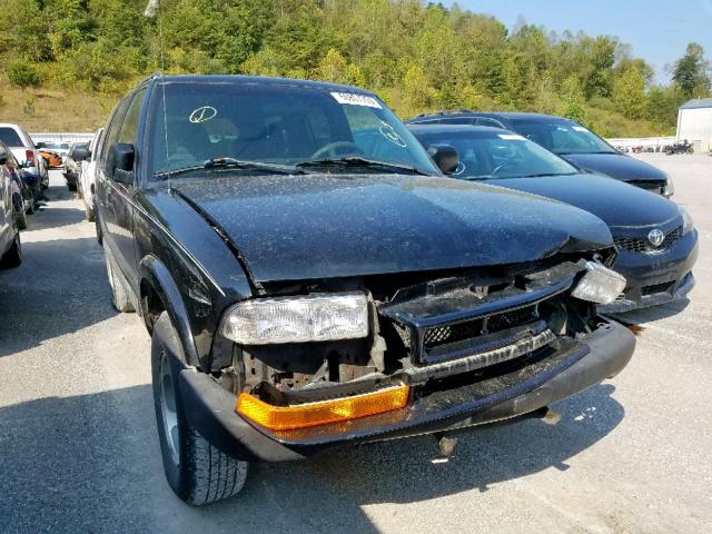 1GNCS13W5Y2334884 - 2000 CHEVROLET BLAZER BLACK photo 1