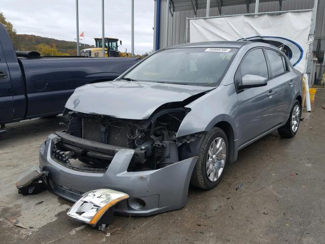 3N1AB61EX9L696557 - 2009 NISSAN SENTRA 2.0 GRAY photo 2