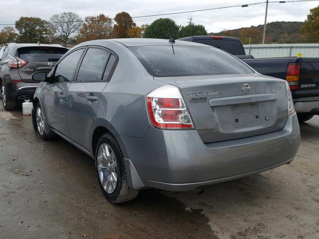 3N1AB61EX9L696557 - 2009 NISSAN SENTRA 2.0 GRAY photo 3