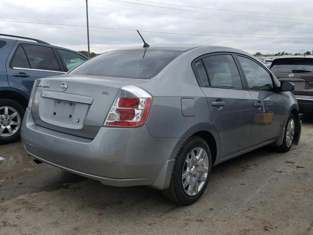 3N1AB61EX9L696557 - 2009 NISSAN SENTRA 2.0 GRAY photo 4