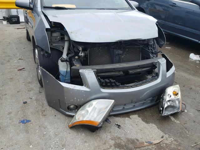 3N1AB61EX9L696557 - 2009 NISSAN SENTRA 2.0 GRAY photo 9