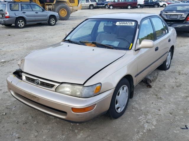 2T1BB02E6VC189343 - 1997 TOYOTA COROLLA DX BEIGE photo 2