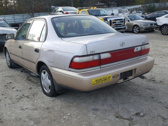 2T1BB02E6VC189343 - 1997 TOYOTA COROLLA DX BEIGE photo 3