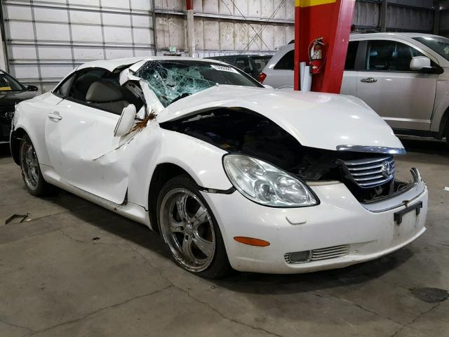 JTHFN48Y420016233 - 2002 LEXUS SC 430 WHITE photo 1