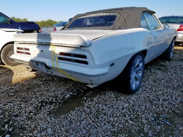 233679U101067 - 1969 PONTIAC FIREBIRD WHITE photo 4