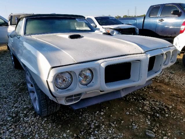 233679U101067 - 1969 PONTIAC FIREBIRD WHITE photo 9