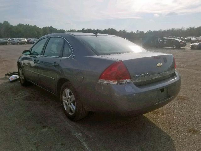 2G1WB58N389253258 - 2008 CHEVROLET IMPALA LS GRAY photo 3