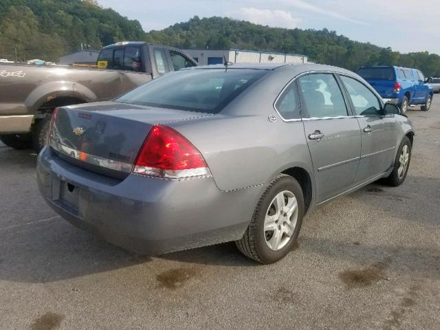 2G1WB58N389253258 - 2008 CHEVROLET IMPALA LS GRAY photo 4