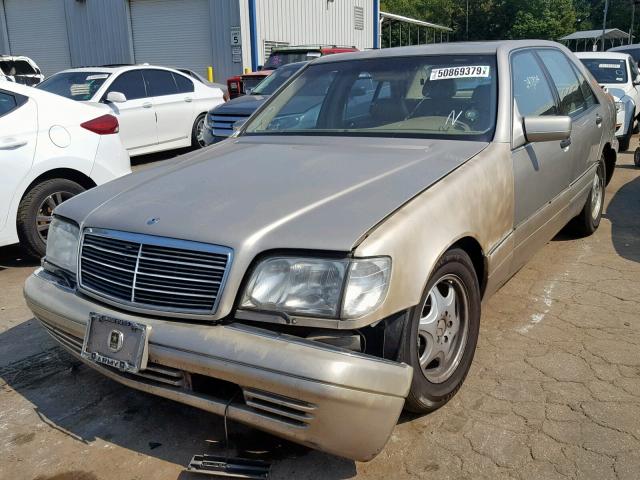 WDBGA43G3XA415909 - 1999 MERCEDES-BENZ S 420 GOLD photo 2