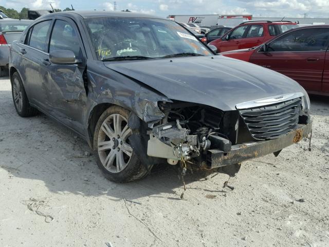 1C3CCBBBXDN629812 - 2013 CHRYSLER 200 TOURIN GRAY photo 1