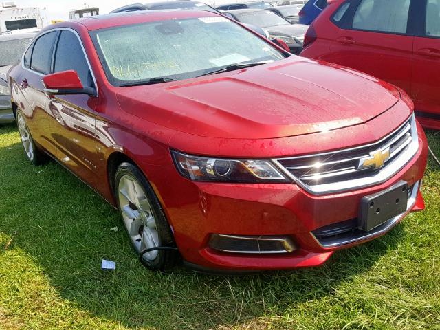 1G1125S39FU128962 - 2015 CHEVROLET IMPALA LT RED photo 1