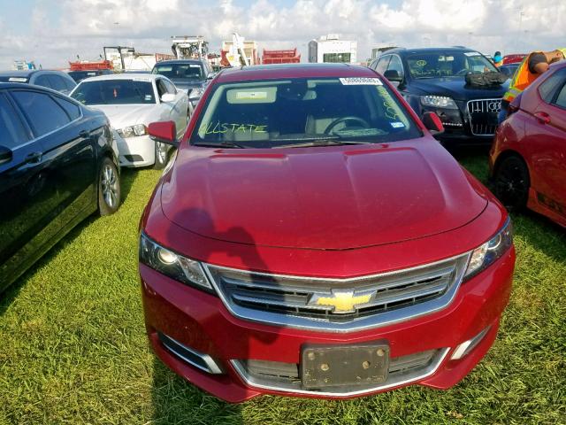 1G1125S39FU128962 - 2015 CHEVROLET IMPALA LT RED photo 9