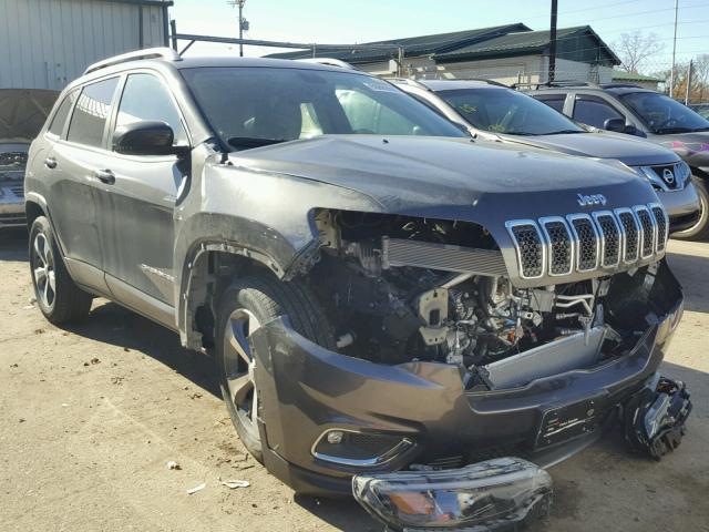 1C4PJMDX3KD111874 - 2019 JEEP CHEROKEE L GRAY photo 1