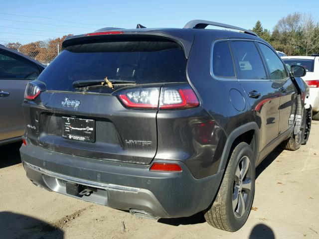 1C4PJMDX3KD111874 - 2019 JEEP CHEROKEE L GRAY photo 4