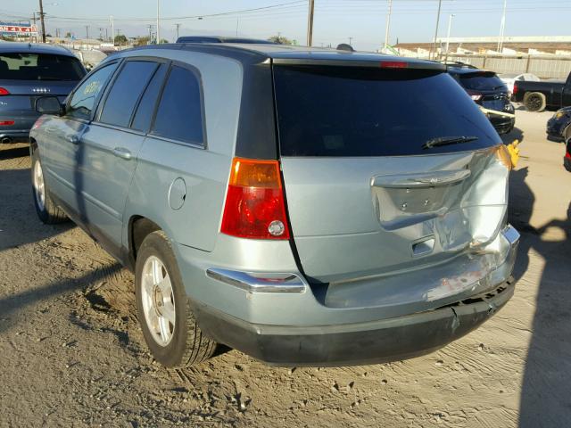 2C4GF68485R595426 - 2005 CHRYSLER PACIFICA T BLUE photo 3