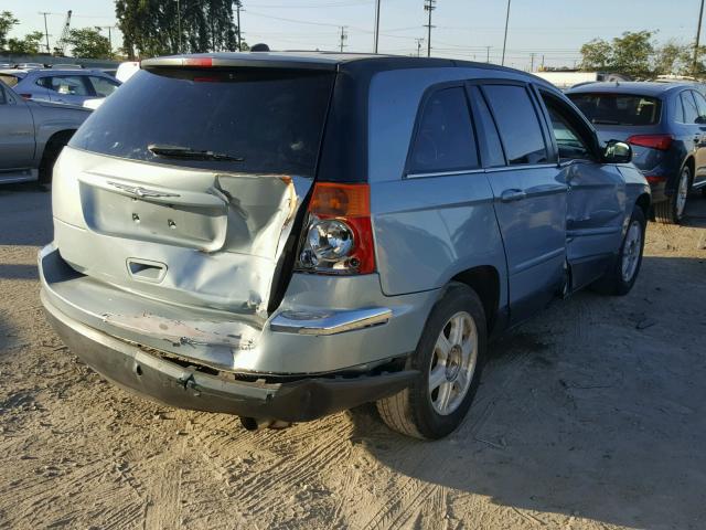 2C4GF68485R595426 - 2005 CHRYSLER PACIFICA T BLUE photo 4