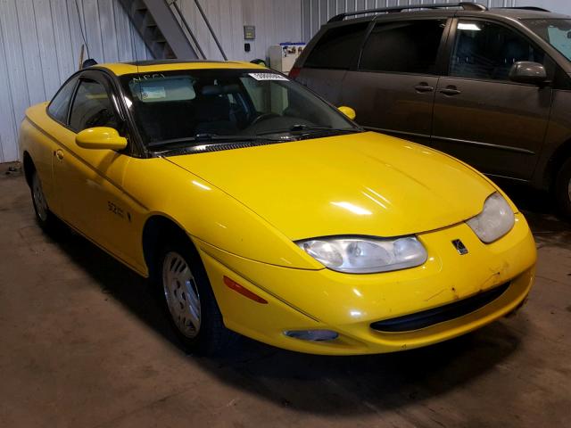 1G8ZR12701Z107313 - 2001 SATURN SC2 YELLOW photo 1