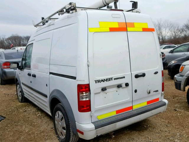 NM0LS7BN2DT136169 - 2013 FORD TRANSIT CO WHITE photo 3