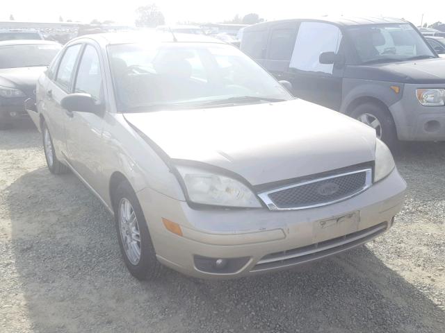 1FAFP34N16W126327 - 2006 FORD FOCUS ZX4 TAN photo 1