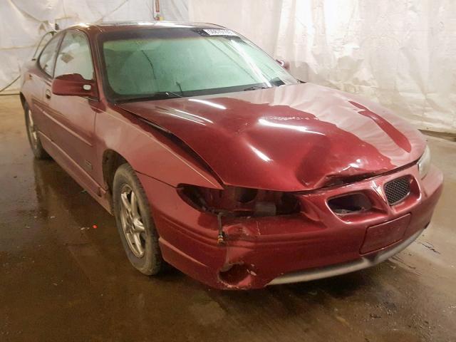 1G2WR12102F161884 - 2002 PONTIAC GRAND PRIX Կարմիր լուսանկար 1