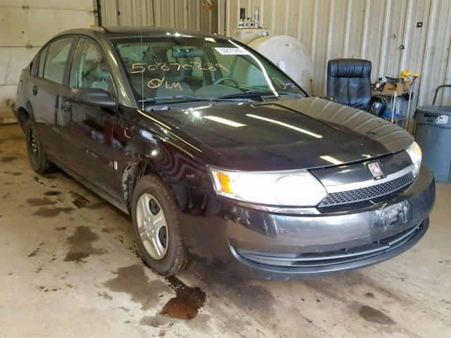 1G8AF52FX3Z149172 - 2003 SATURN ION LEVEL BLACK photo 1