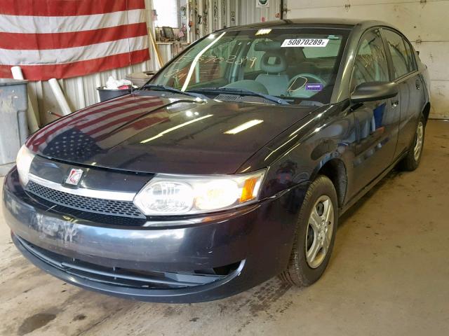 1G8AF52FX3Z149172 - 2003 SATURN ION LEVEL BLACK photo 2