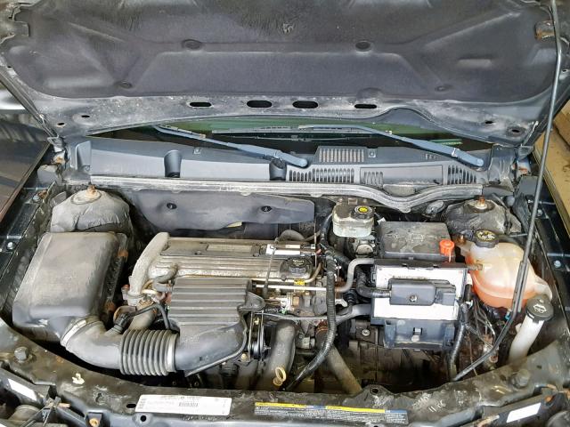 1G8AF52FX3Z149172 - 2003 SATURN ION LEVEL BLACK photo 7