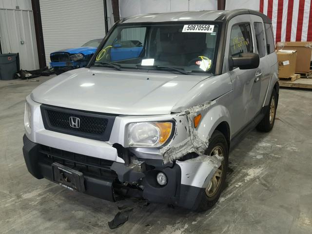 5J6YH28716L027086 - 2006 HONDA ELEMENT EX SILVER photo 2