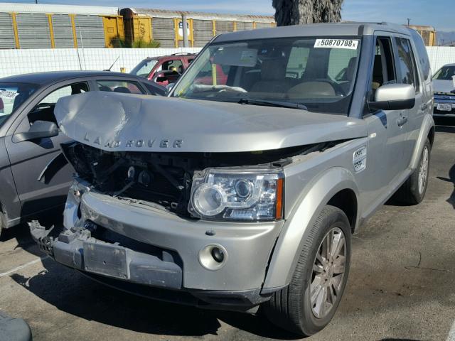 SALAG2D49BA589287 - 2011 LAND ROVER LR4 HSE GRAY photo 2