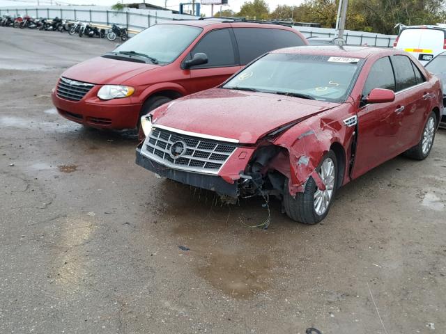 1G6DK67V790140904 - 2009 CADILLAC STS RED photo 2