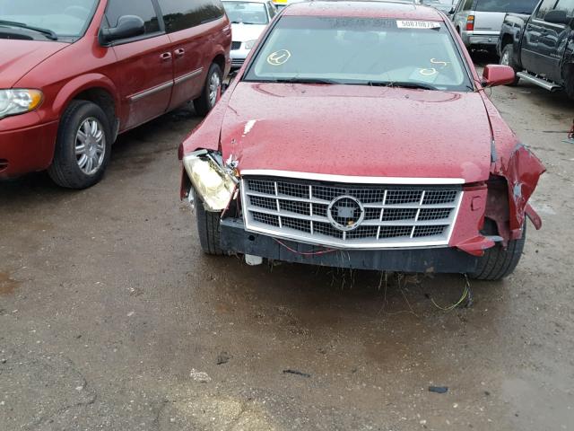 1G6DK67V790140904 - 2009 CADILLAC STS RED photo 9