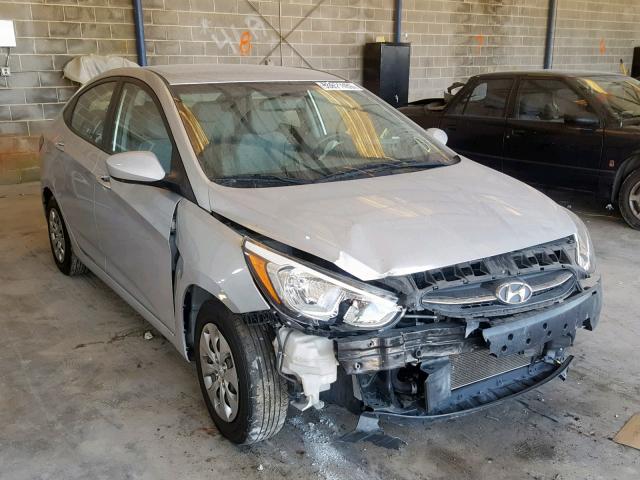 KMHCT4AE3GU947120 - 2016 HYUNDAI ACCENT SE SILVER photo 1