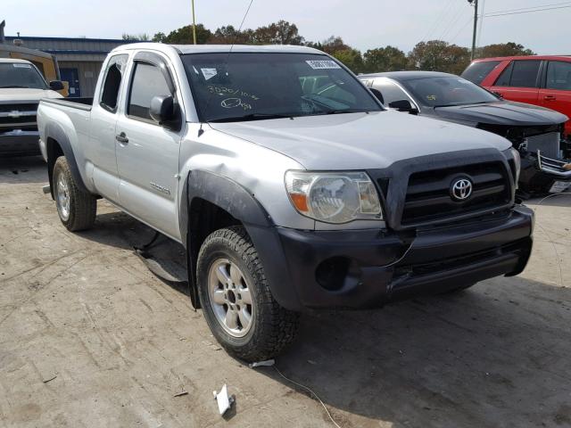 5TETU62N48Z563304 - 2008 TOYOTA TACOMA PRE SILVER photo 1