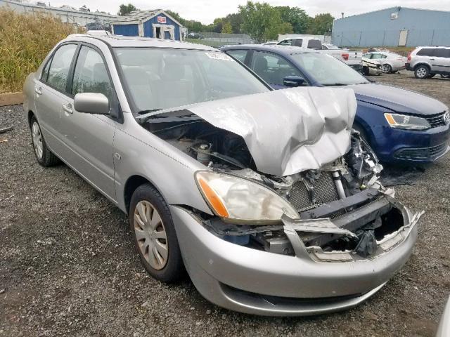 JA3AJ26E16U001397 - 2006 MITSUBISHI LANCER ES SILVER photo 1